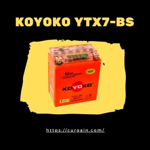 KOYOKO YTX7-BS Nanogel Motorcycle Battery 12V 7AH