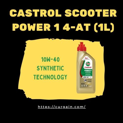Castrol Scooter Power 1 4T 10W-40 Synthetic Technology Motor Oil (1L)